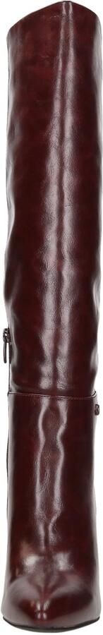 Mexx Krystal Indy imitatieleren laarzen met blokhak en dierenprint bordeaux - Foto 15