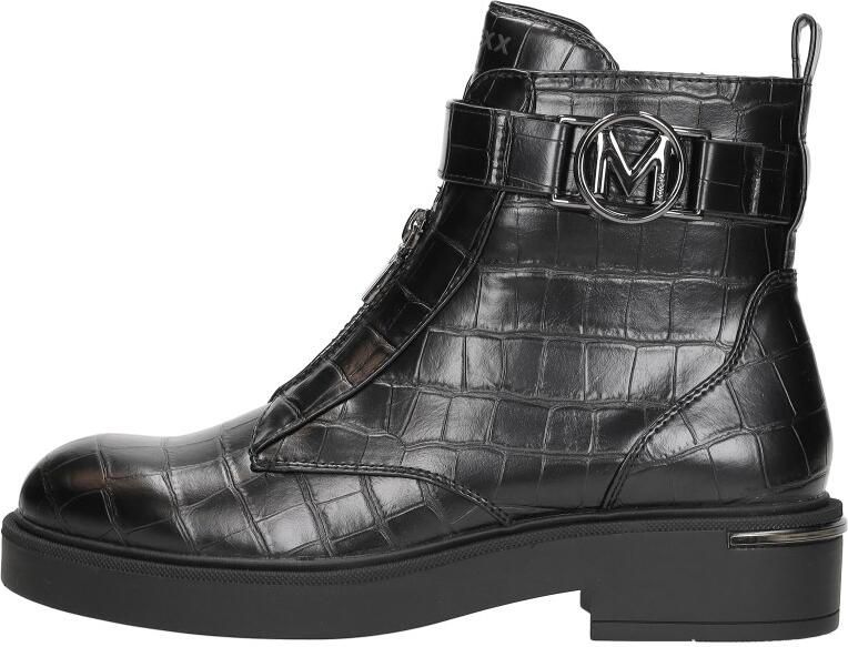 Mexx Micla Kasia Enkellaarsjes Plat zwart - Foto 2