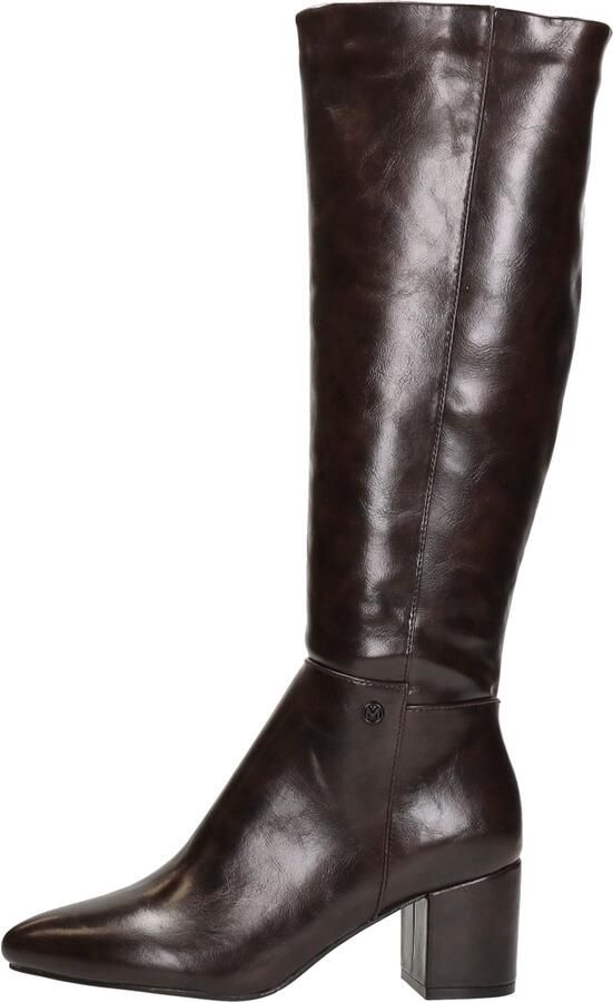 Mexx Pluck Mila Lange Laarzen bruin Pu