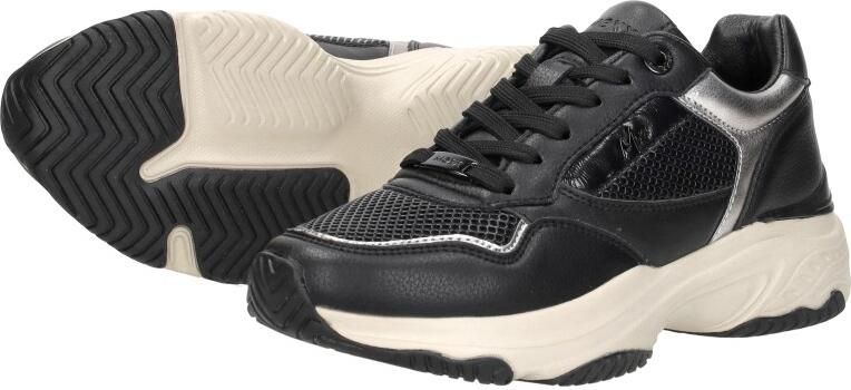 Mexx Sneakers Radja Pax MI001001453W-1113 Zwart Zilver - Foto 7