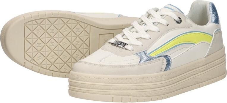 Mexx Tosca Ray Sneakers Laag Gebroken wit - Foto 6