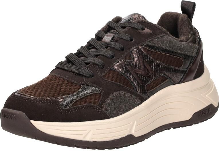 Mexx Vana Switch sneakers donkerbruin - Foto 4