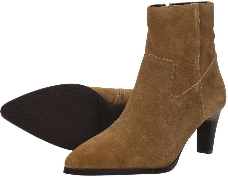 MEXX Industries MEXX VERA TATE Enkellaars met Hak-Cognac - Foto 6