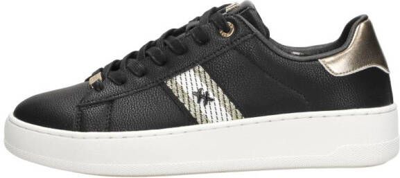 Mexx Sneaker Nura Dames Zwart Goud - Foto 2