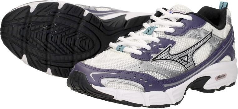 Mizuno MXR D1GA245125 Silver Purple Sneakers Unisex Retro Running Schoenen - Foto 10