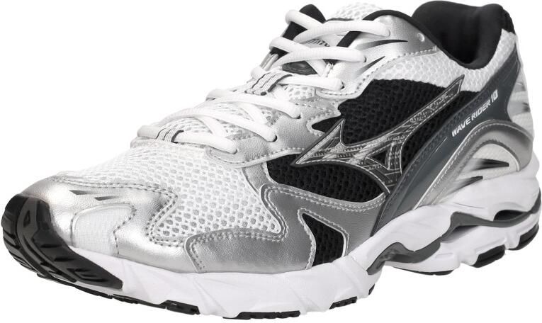 Mizuno Wave Rider 10 Retro Running Shoe White Sneakers - Foto 8