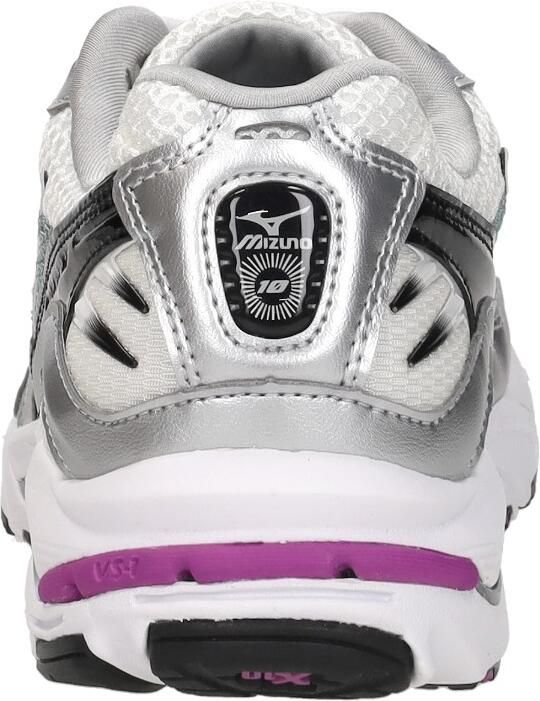 Mizuno Wave Rider 10 Sport Sneakers Laag Donkergrijs - Foto 4