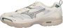 MIZUNO Lage Sneakers Mxr Maat: 42 Materiaal: Textiel Kleur: Wit - Thumbnail 3