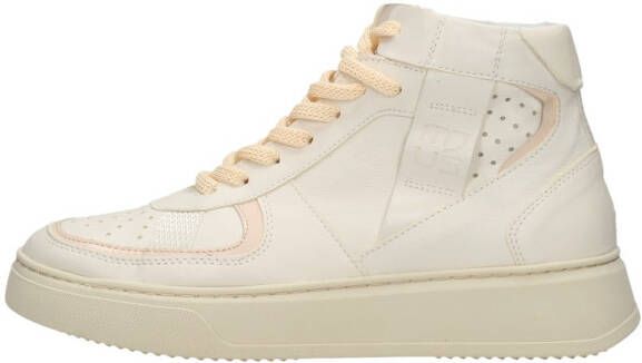 Mjus Veterschoenen Hoog Veterschoenen Hoog Gebroken wit