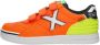 Munich Sneakers Oranje Imitatieleer 081229 Kunstleer - Thumbnail 2