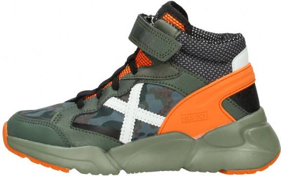 Munich STB mini track boot sneakers groen Textiel Heren
