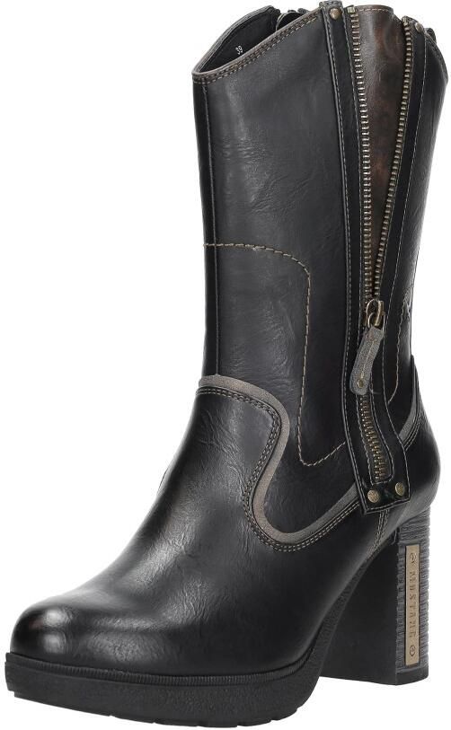 Mustang Enkellaarsjes Hak - Foto 4