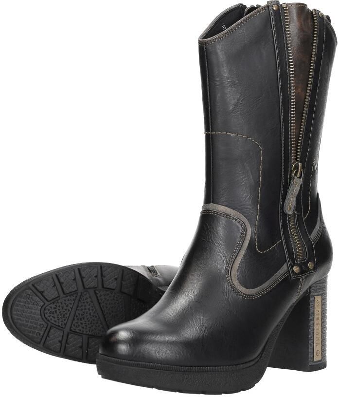 Mustang Enkellaarsjes Hak - Foto 2