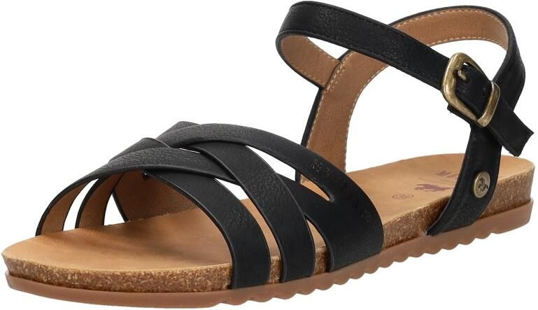 Mustang Sandalen Dames Zwart - Foto 6