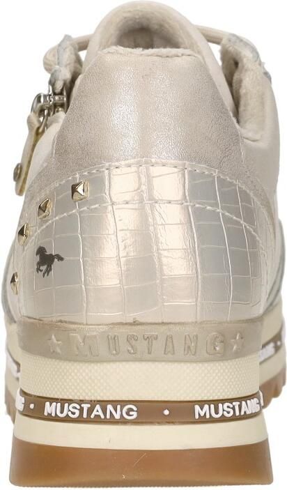 Mustang Sneakers Laag Sneakers Laag gebroken wit - Foto 5
