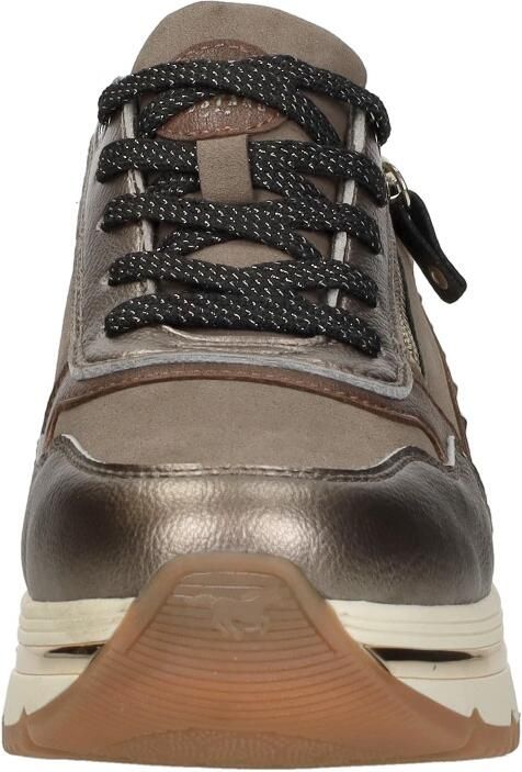 Mustang Sneakers Laag Sneakers Laag taupe - Foto 5