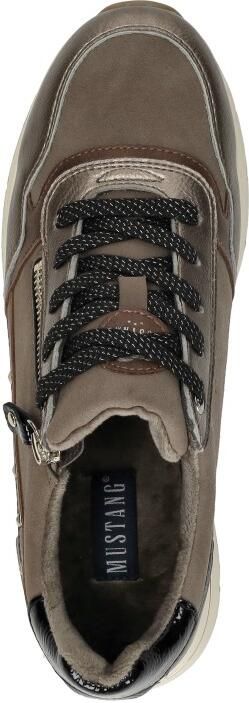 Mustang Sneakers Laag Sneakers Laag taupe - Foto 8