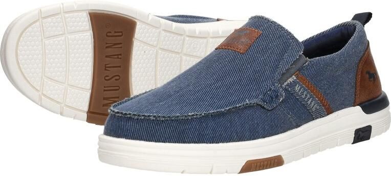 Mustang Sneakers Laag Sportief Blauw - Foto 6