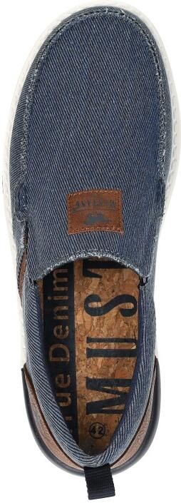 Mustang Sneakers Laag Sportief Blauw - Foto 7