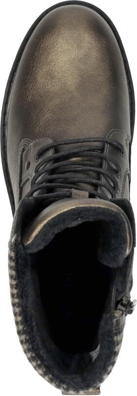 Mustang Veterschoenen Hak Veterschoenen Hak Goudkleur - Foto 7