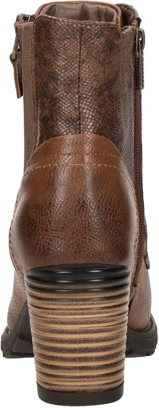 Mustang Veterschoenen Hak Veterschoenen Hak Cognac - Foto 6