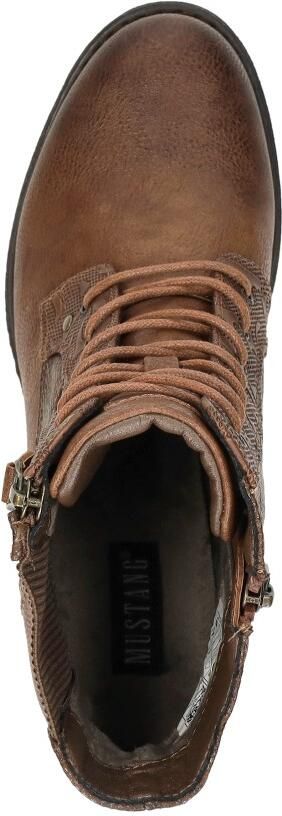 Mustang Veterschoenen Hak Veterschoenen Hak Cognac - Foto 7