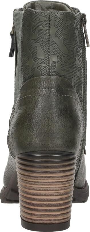 Mustang Veterschoenen Hak Veterschoenen Hak Khaki - Foto 6