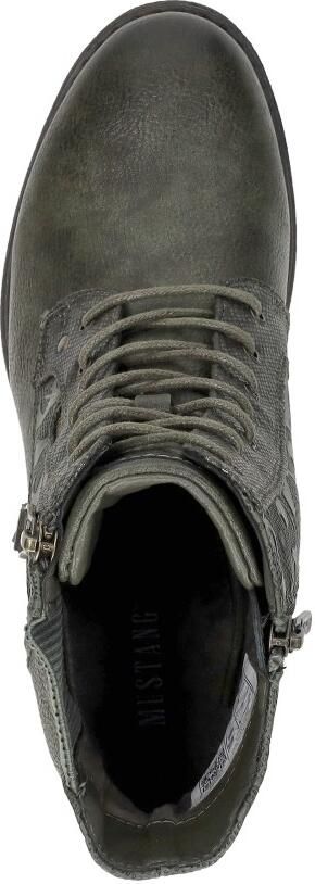 Mustang Veterschoenen Hak Veterschoenen Hak Khaki - Foto 7