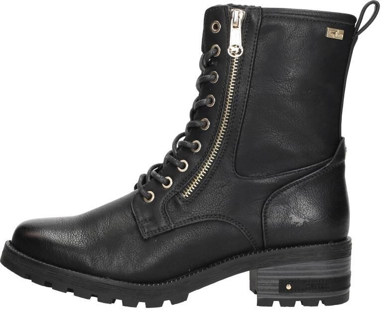 Mustang Veterboots Dames Zwart
