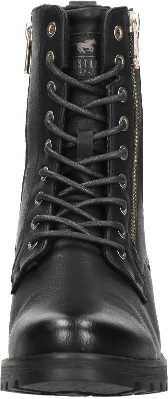 Mustang Veterboots Dames Zwart - Foto 5