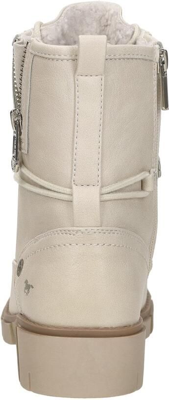 Mustang Veterschoenen Hoog Veterschoenen Hoog gebroken wit - Foto 8