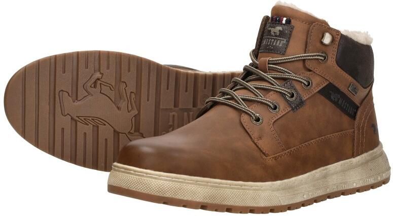 Mustang Veterboots cognac Pu - Foto 7