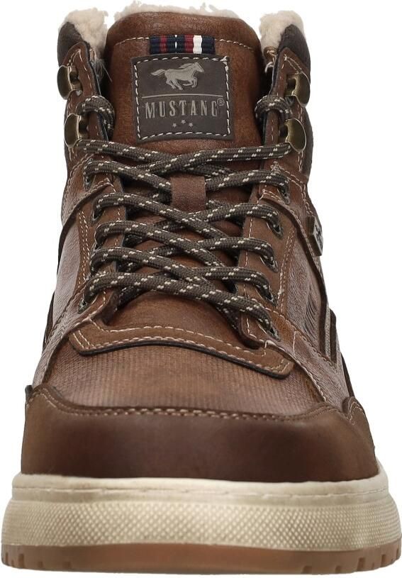 Mustang Shoes Winterlaarzen Puno High top sneaker veterboots met warme voering