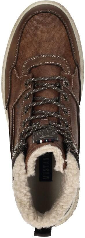 Mustang Shoes Winterlaarzen Puno High top sneaker veterboots met warme voering - Foto 3