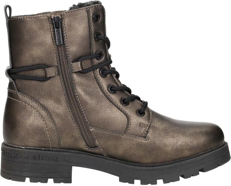 Mustang Veterschoenen Hoog Veterschoenen Hoog goudkleur - Foto 4
