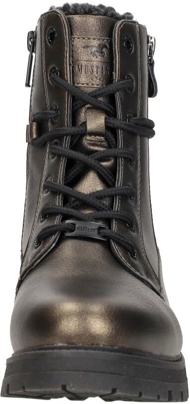 Mustang Veterschoenen Hoog Veterschoenen Hoog goudkleur - Foto 5