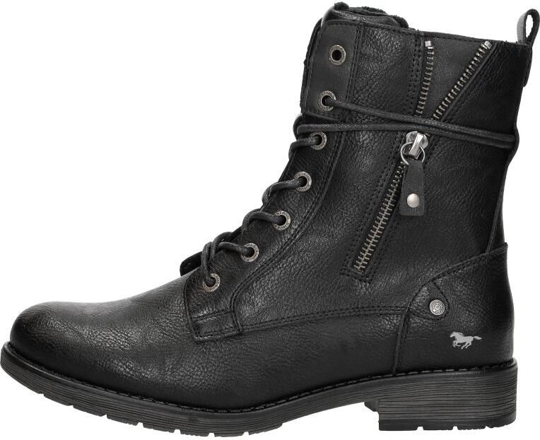 Mustang Veterboots Dames Zwart - Foto 2