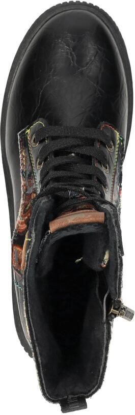 Mustang dames TEX-enkellaarsjes zwart 36M0112003-black multi - Foto 7