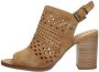 Mustang Shoes Sandaaltjes zomerschoen avond schoen blokhak met stijlvolle perforaties - Thumbnail 2