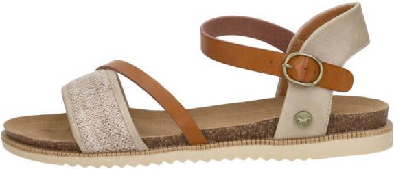 Mustang Sandalen Dames Beige