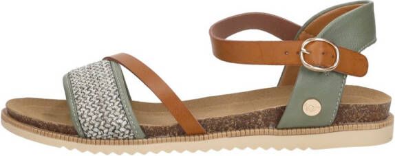 Mustang Sandalen Dames Bruin