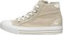 Mustang Veterschoenen Hoog Veterschoenen Hoog beige - Thumbnail 2