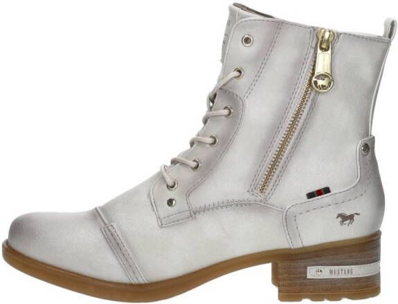 Mustang Beige Veterschoenen voor Dames Beige Dames - Foto 2