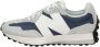 New Balance 327 sneakers donkerblauw grijs wit - Thumbnail 3