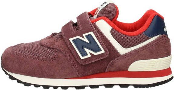 New Balance 574 sneakers donkerrood donkerblauw - Foto 2