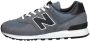 New Balance 574 Heren Grijs Wit Blauw Sneakers Gray Heren - Thumbnail 2