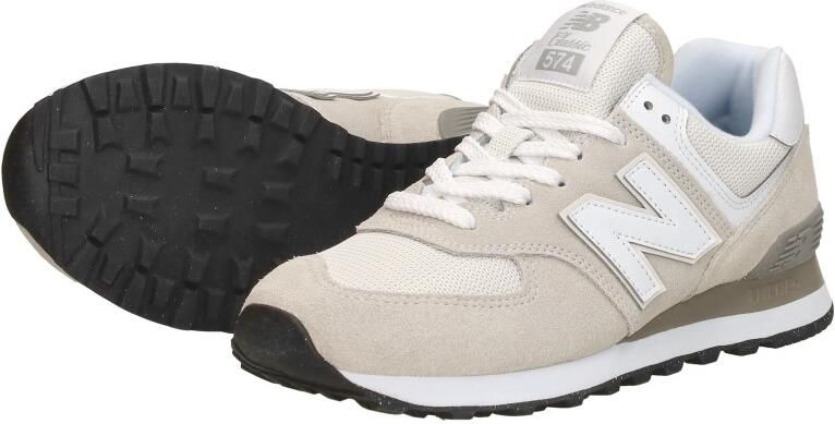 New Balance 574 Schoenen Grijs Maat: 37.5 Leer Foot Locker - Foto 15