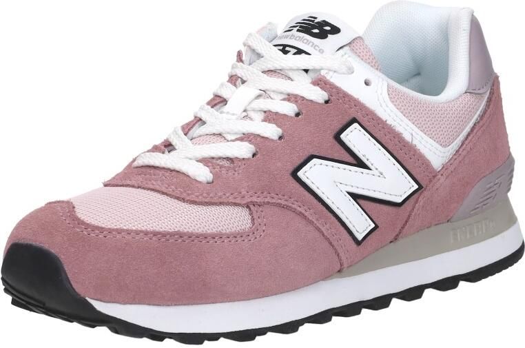 New balance Sneakers laag '574' rosa oudroze zwart wit - Foto 7