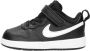 Nike Court Borough Low 2 Zwart Klittenband Sneakers - Thumbnail 3