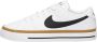Nike Court Legacy Schoenen White Black Desert Ochre Gum Light Brown Kinderen - Thumbnail 2